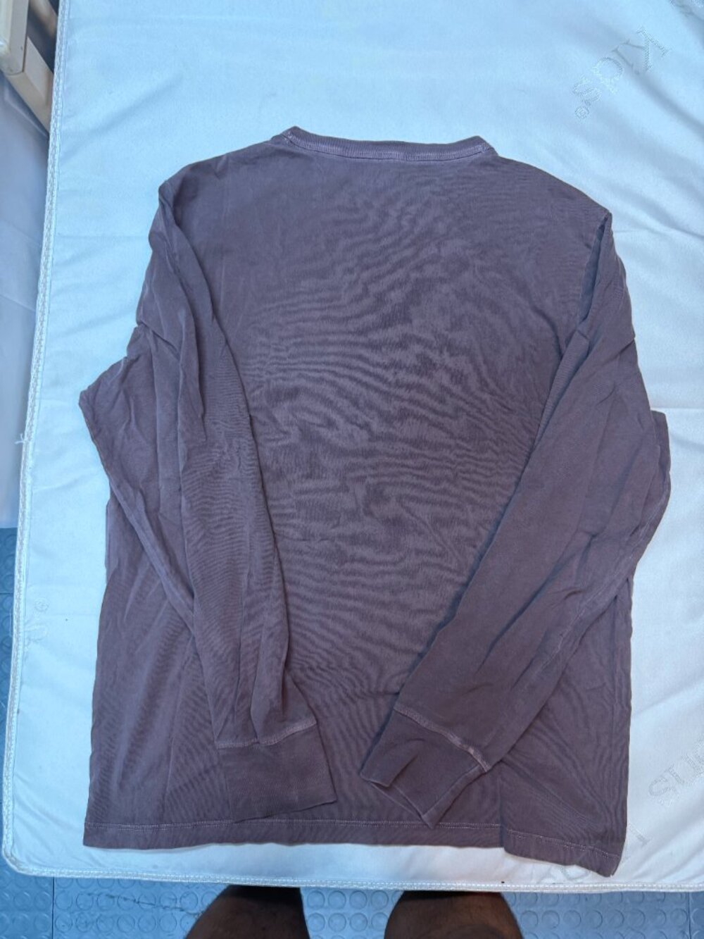 Madewell Long Sleeve Crewneck Tee Mauve Purple Size M - Picture 4 of 4